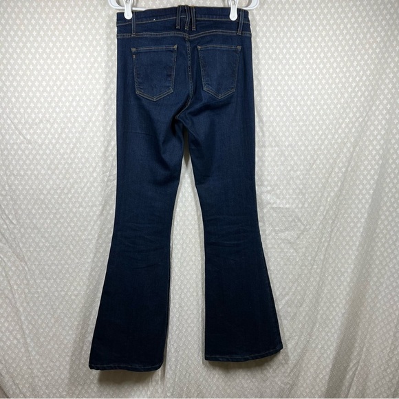 McGuire Dark Wash High Rise Flare Jeans - Picture 5 of 7